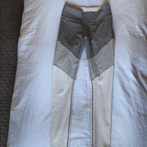 OUTDOOR VOICES 7/8 TRI-COLORED LEGGINGS